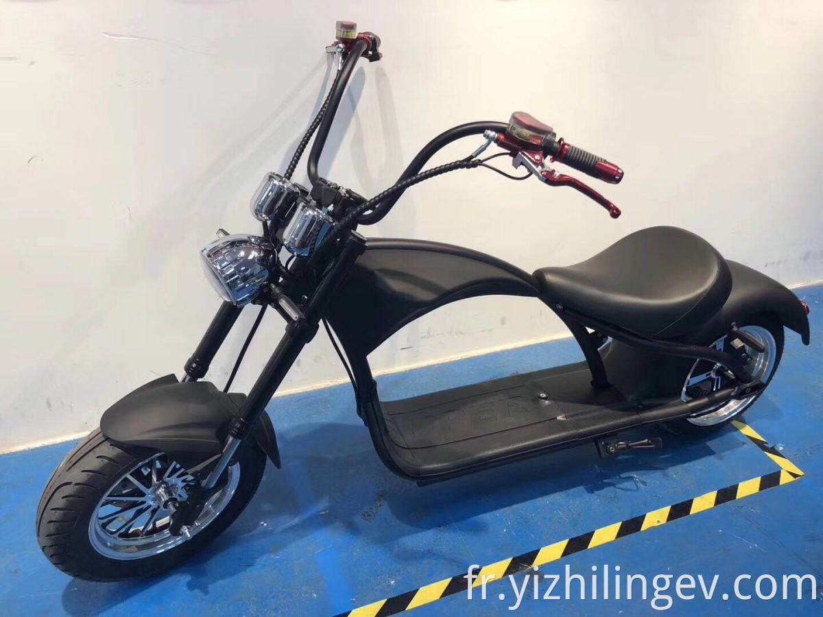 EEC Pédales de mode à vitesse haute puissance 2 roues Scooter électrique Scooter pour adultes Motorcycle de moto électrique 40-60 km / h